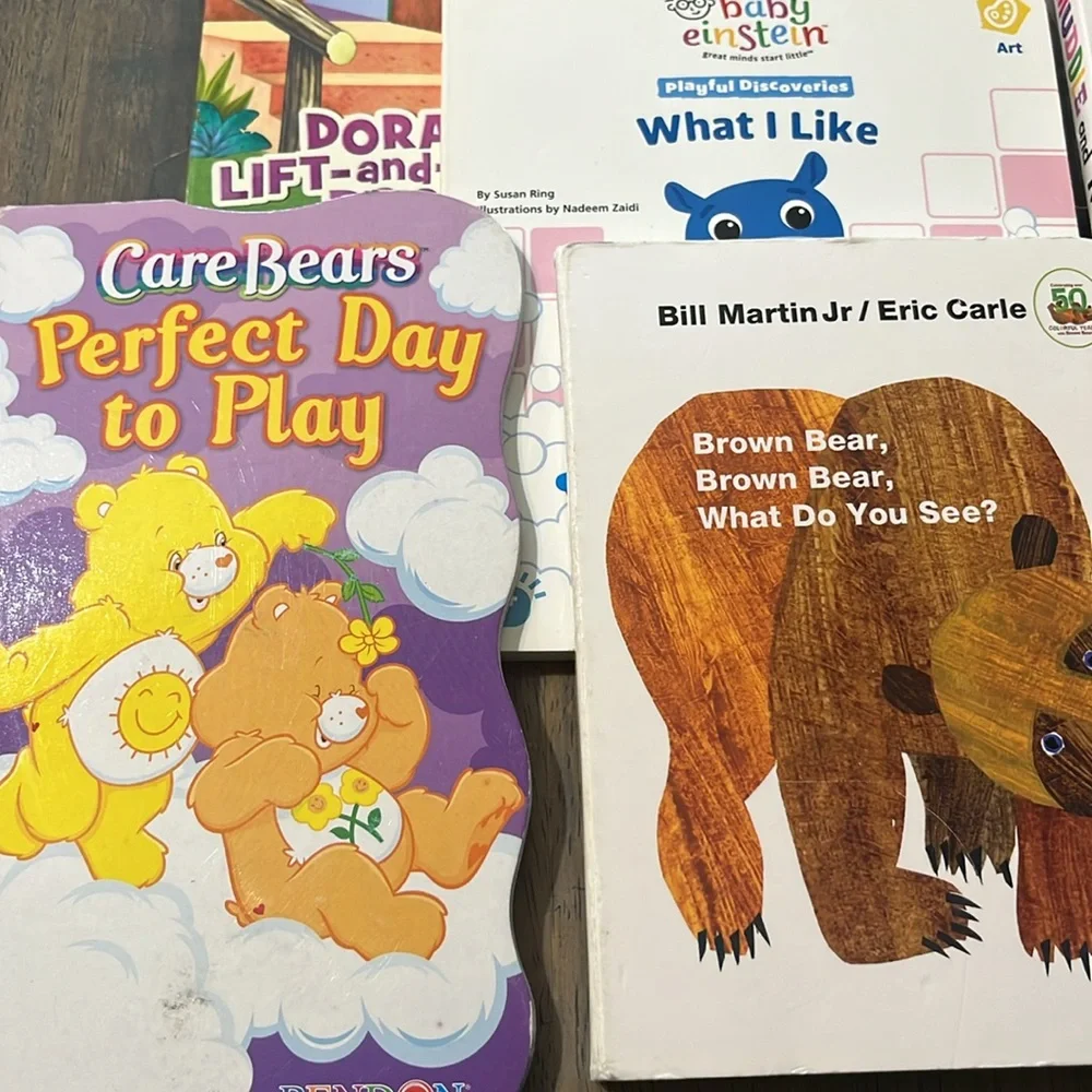 CHILDREN’S BOARD BOOKS SET OF 8 new kids books learning #69